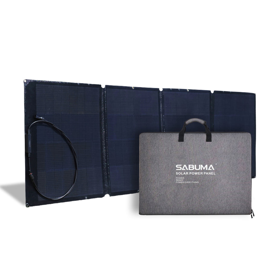 【新商品】SABUMA ポータブル電源 S600 ソーラーパネル（200W）セット
